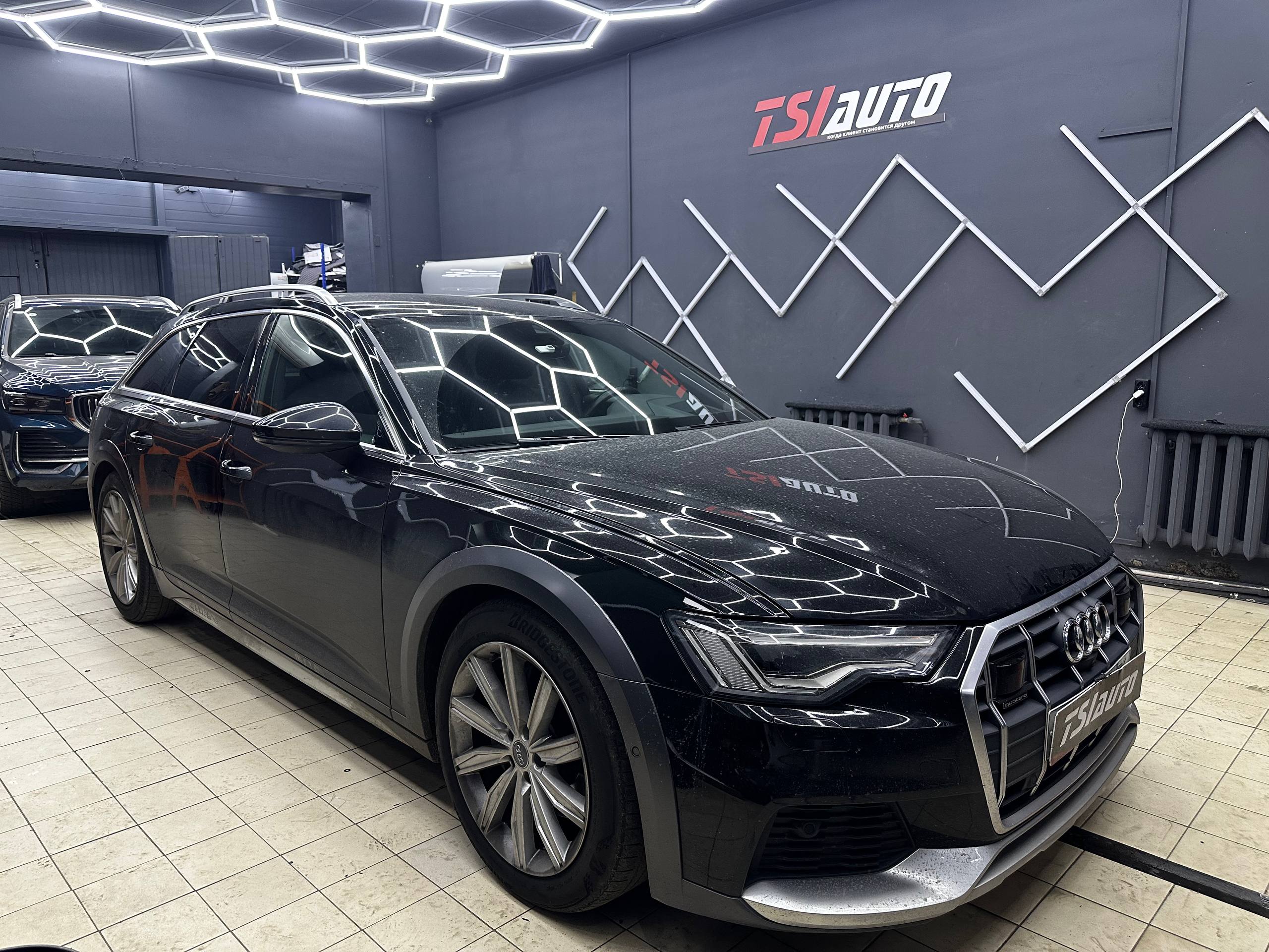 Шумоизоляция Audi A6 C8 в Туле - пакет Элит