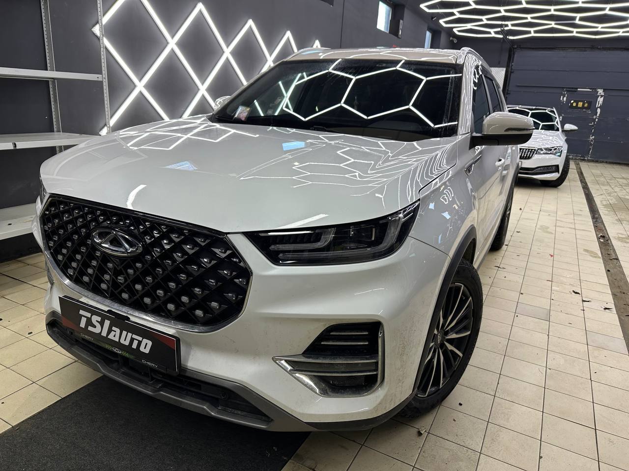 Шумоизоляция Chery Tiggo 8 Pro Max в Туле - пакет Элит