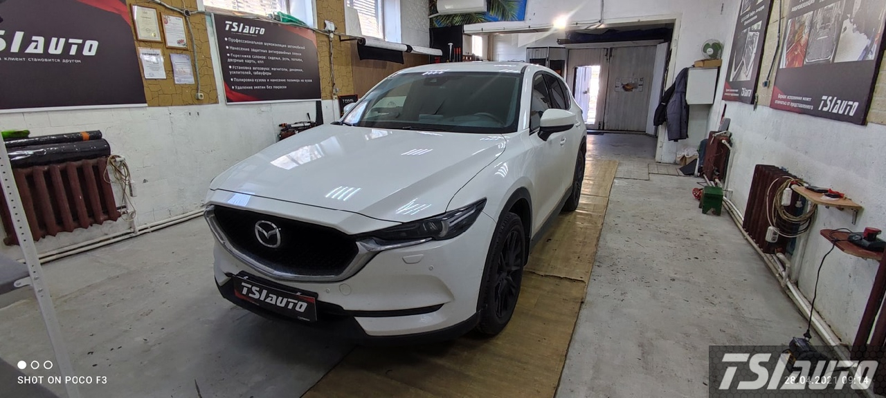 Правильная шумоизоляция Mazda CX 5 в Туле