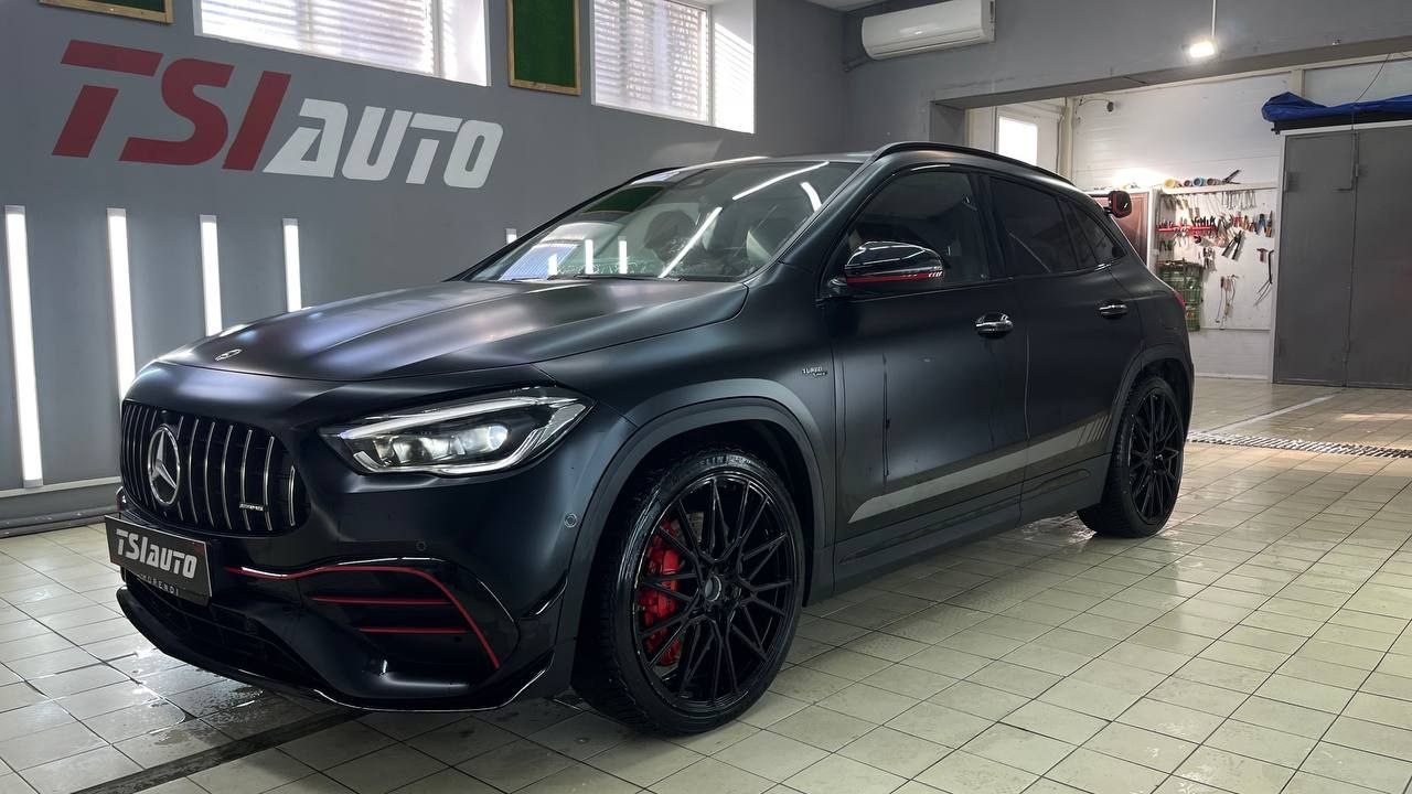 Mercedes GLA шумоизоляция арок в Туле