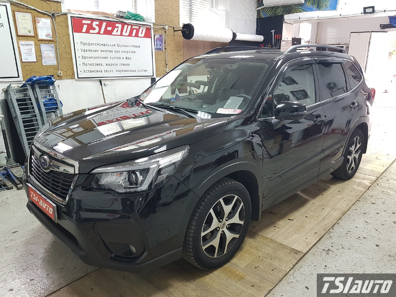 Правильная шумоизоляция Subaru Forester в Туле