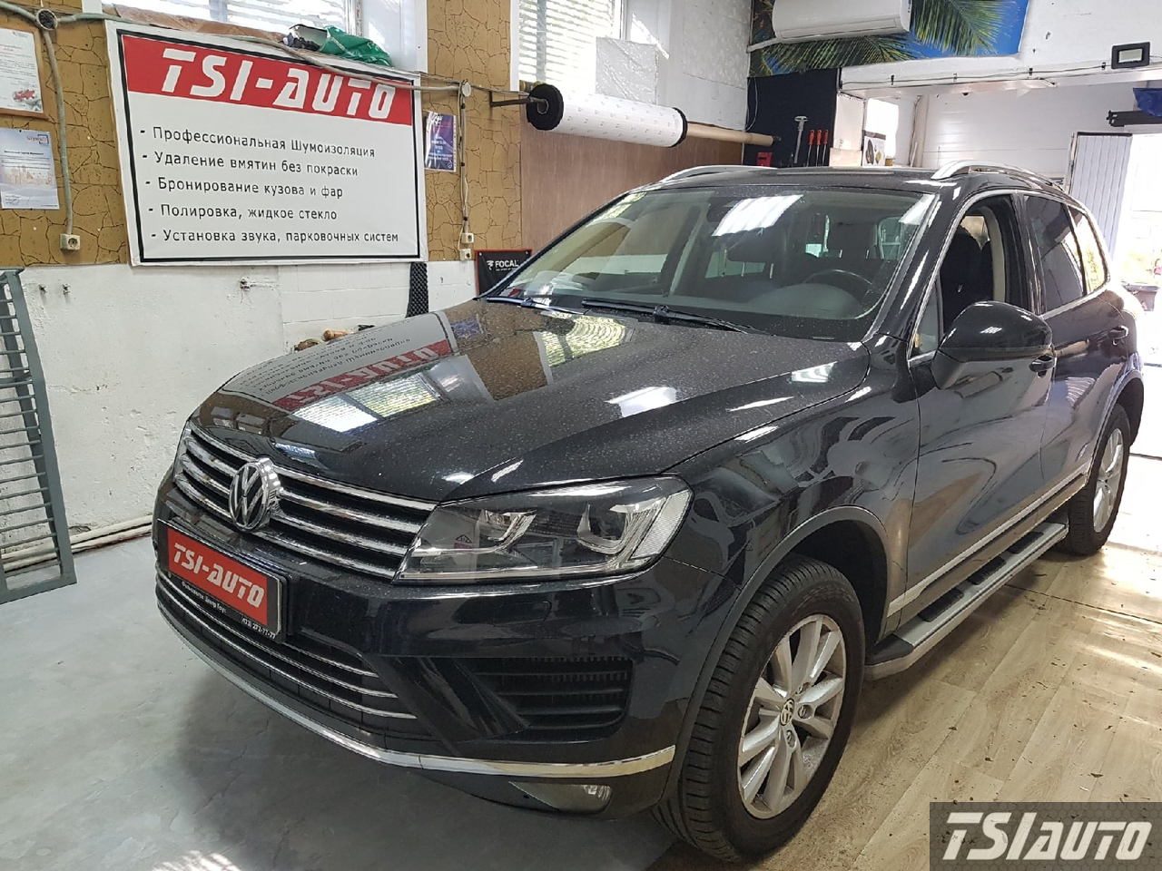 Правильная шумоизоляция Volkswagen Touareg 2 NF в Туле 