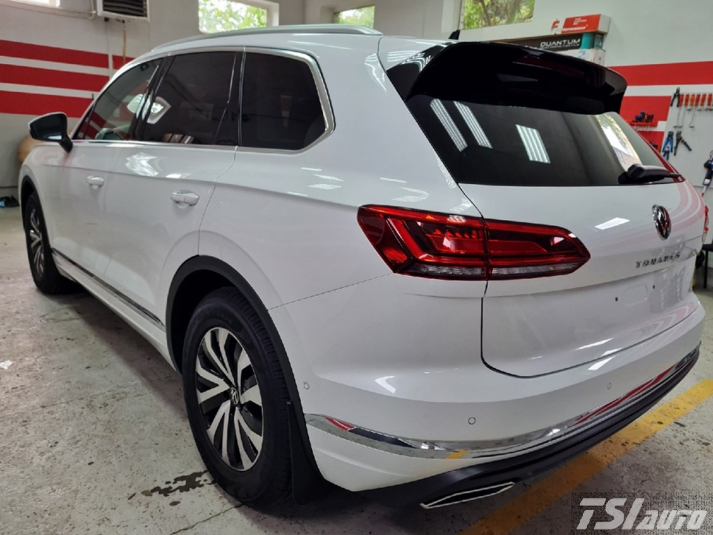 Нанесение защитной пленки на кузов VW Touareg 3 в Туле