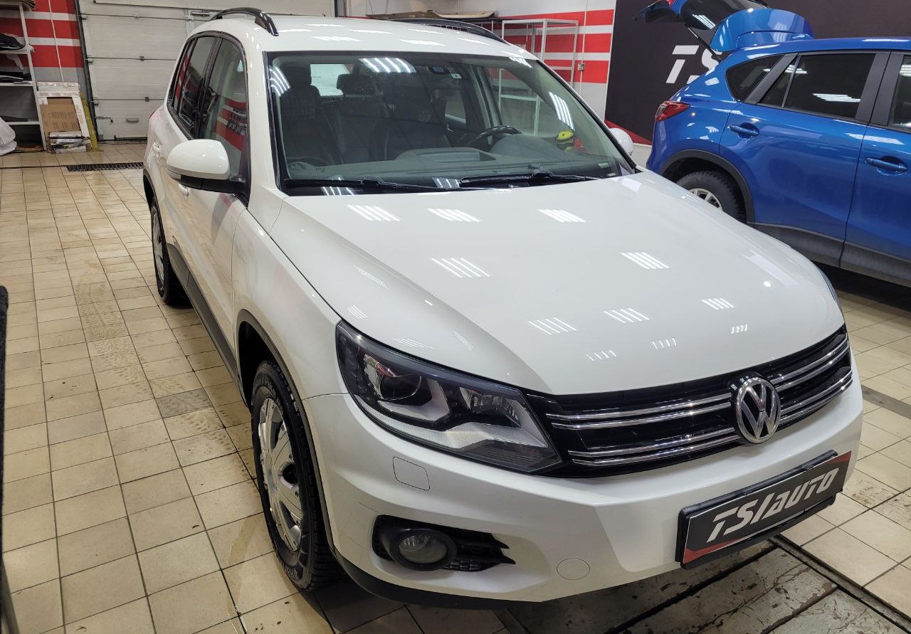 Шумоизоляция VW Tiguan в Туле - пакет Элит